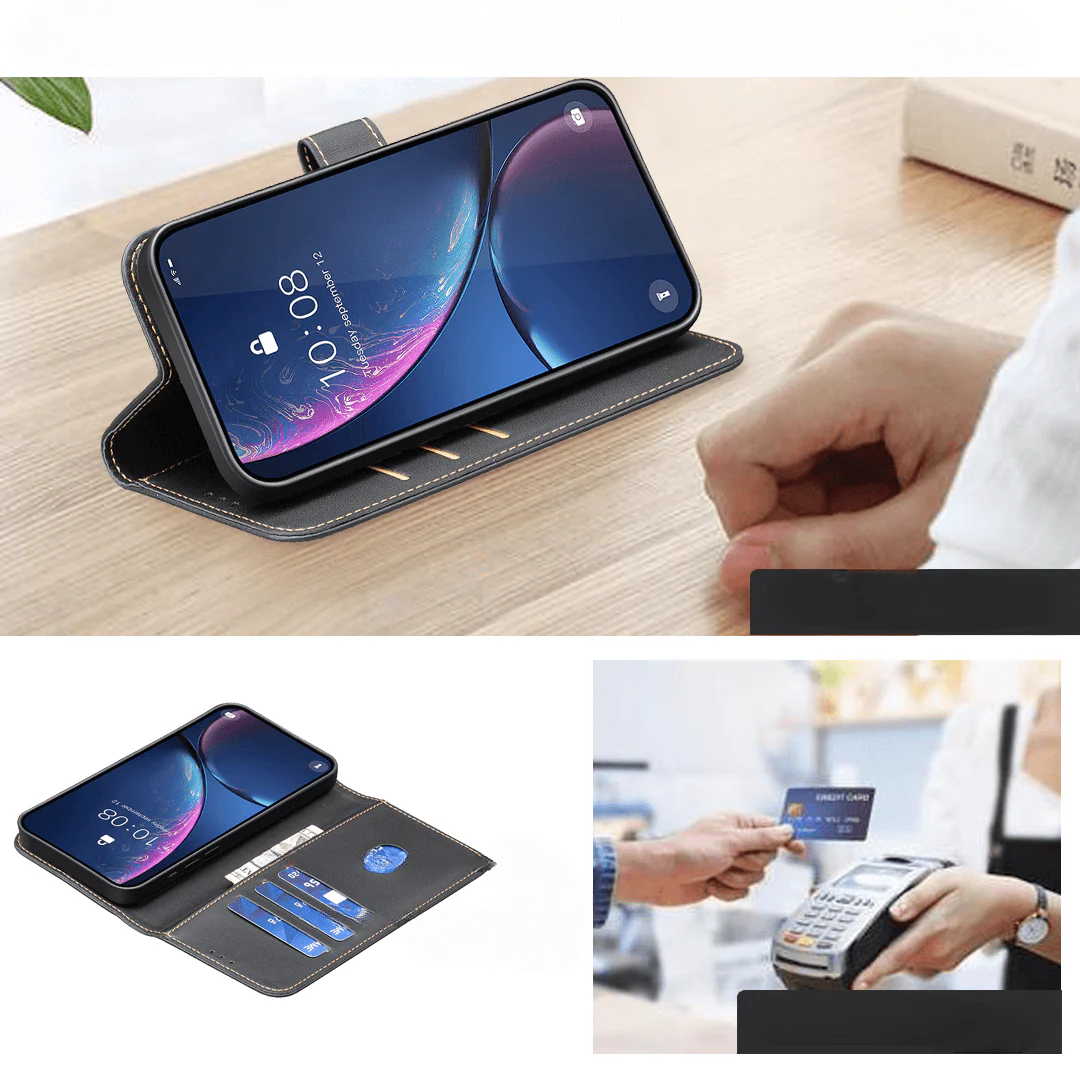 Xiaomi 15T Pro - BINFEN Leder Etui Hülle mit RFID Blocker - Image 7