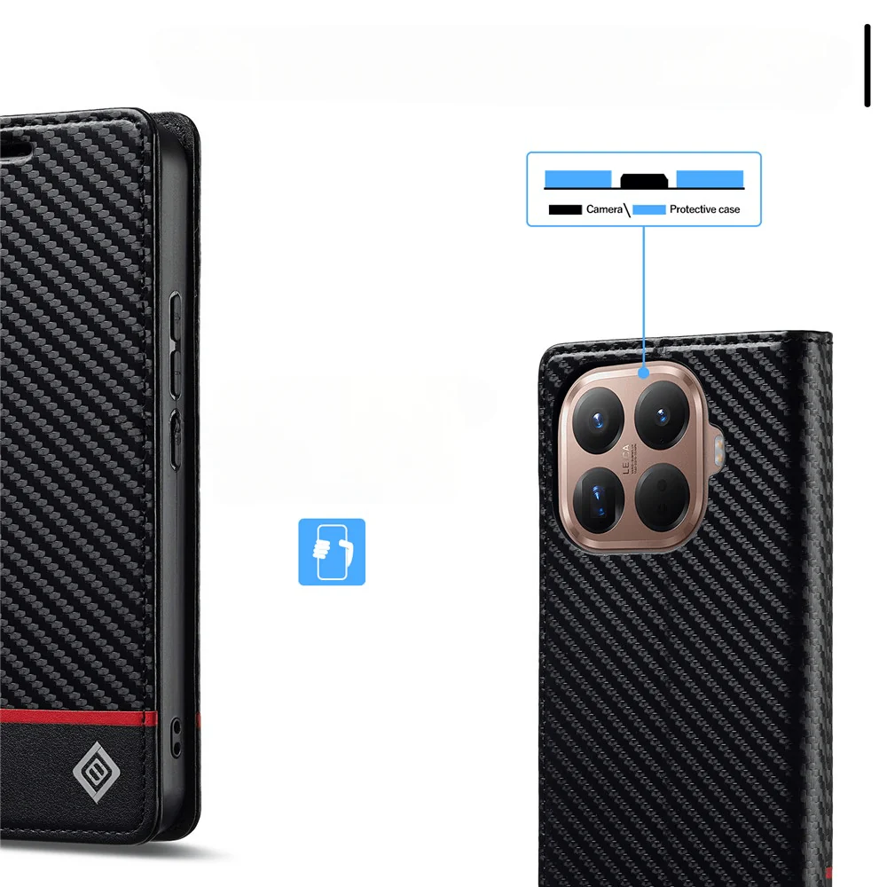 Xiaomi 15T Pro - LC.IMEEKE Hülle Carbon Fiber - Image 5