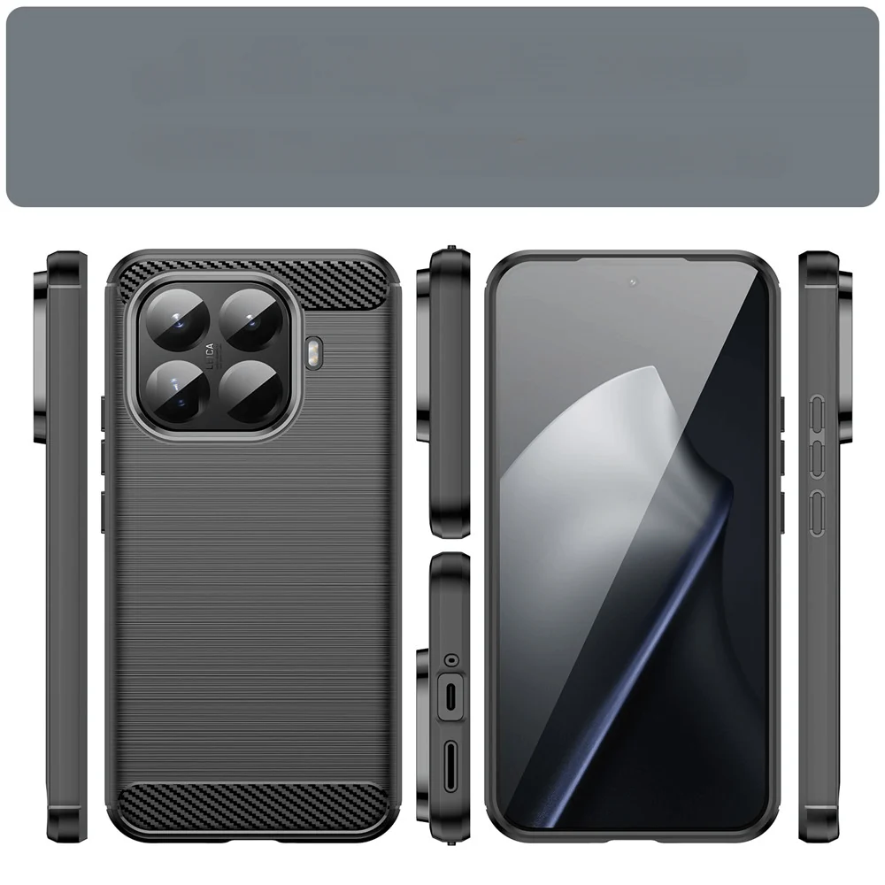 Xiaomi 15T Pro - Metall Carbon Look Hülle - Image 6