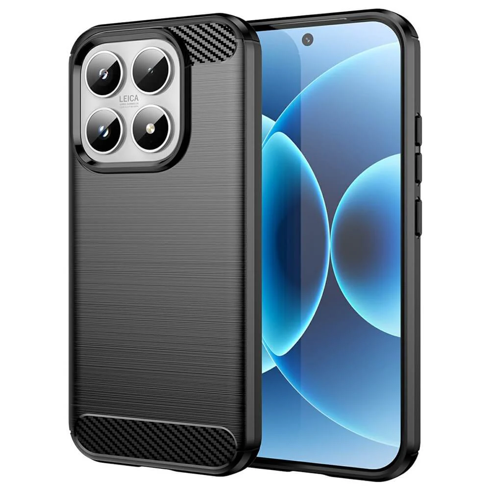 Xiaomi 17 - Metall Carbon Look Hülle