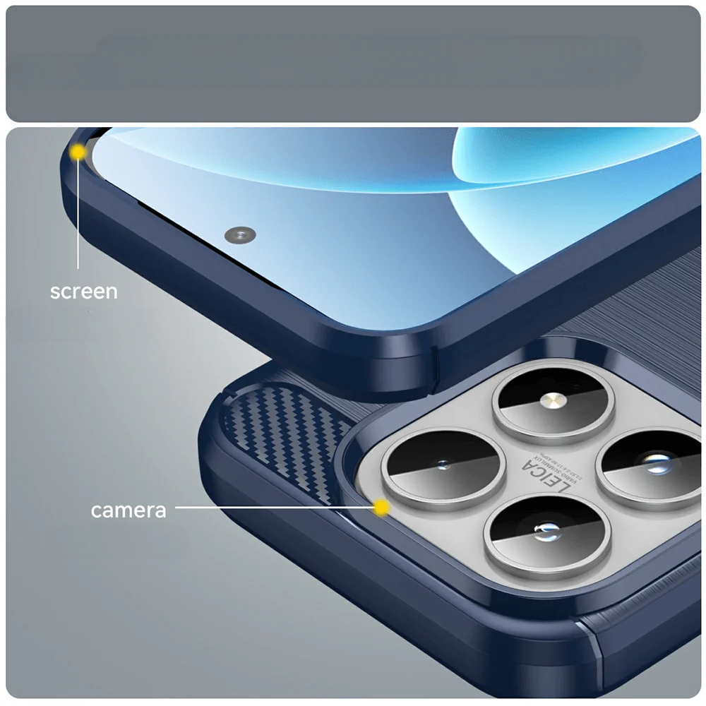 Xiaomi 17 - Metall Carbon Look Hülle - Image 14
