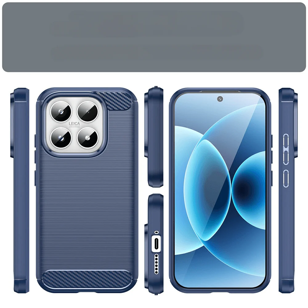 Xiaomi 17 - Metall Carbon Look Hülle - Image 15