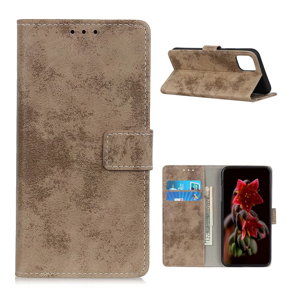 Xiaomi Mi 11 - Vintage Etui Wildleder Optik - Image 15