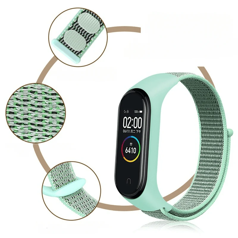 Xiaomi Mi Band 7 - Nylon Stoff Ersatz Armband - Image 12