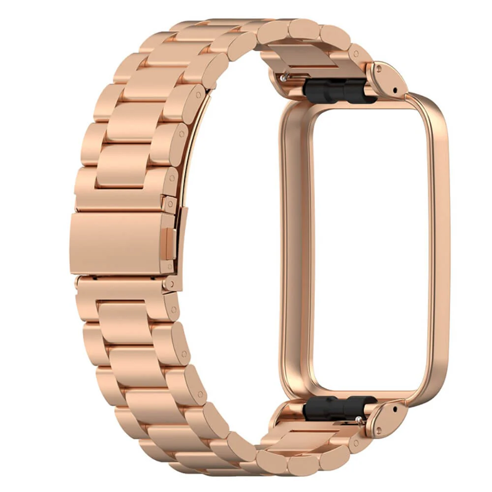 Xiaomi Mi Band 7 Pro - Armband Maschen Roségold - Image 3