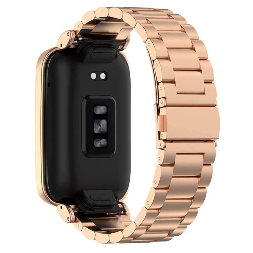 Xiaomi Mi Band 7 Pro - Armband Maschen Roségold - Image 4
