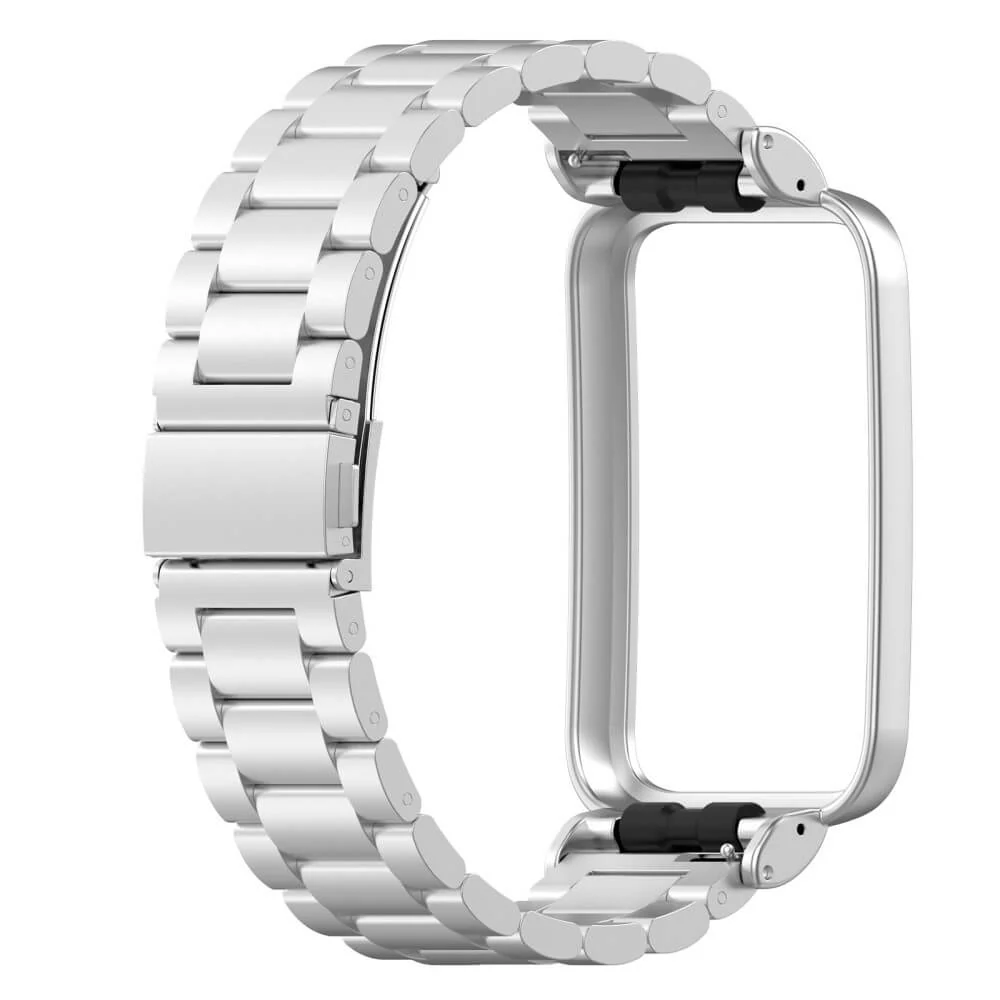Xiaomi Mi Band 7 Pro - Armband Maschen Silber - Image 4