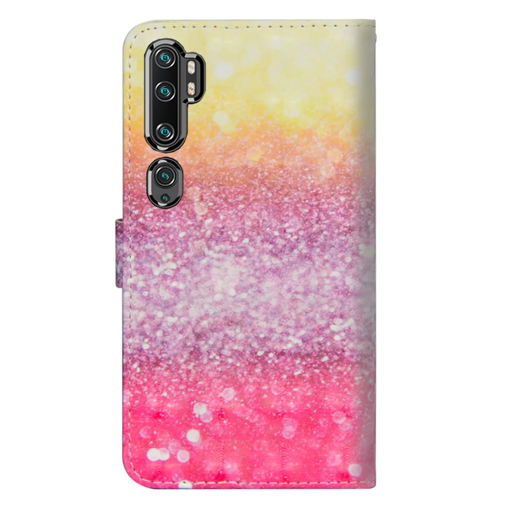 Xiaomi Mi Note 10 / 10 Pro - Etui Ledertasche Glitzer Effekt - Image 11