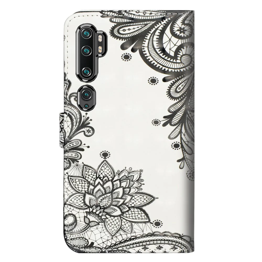 Xiaomi Mi Note 10 / 10 Pro - Etui Ledertasche Glitzer Effekt - Image 7