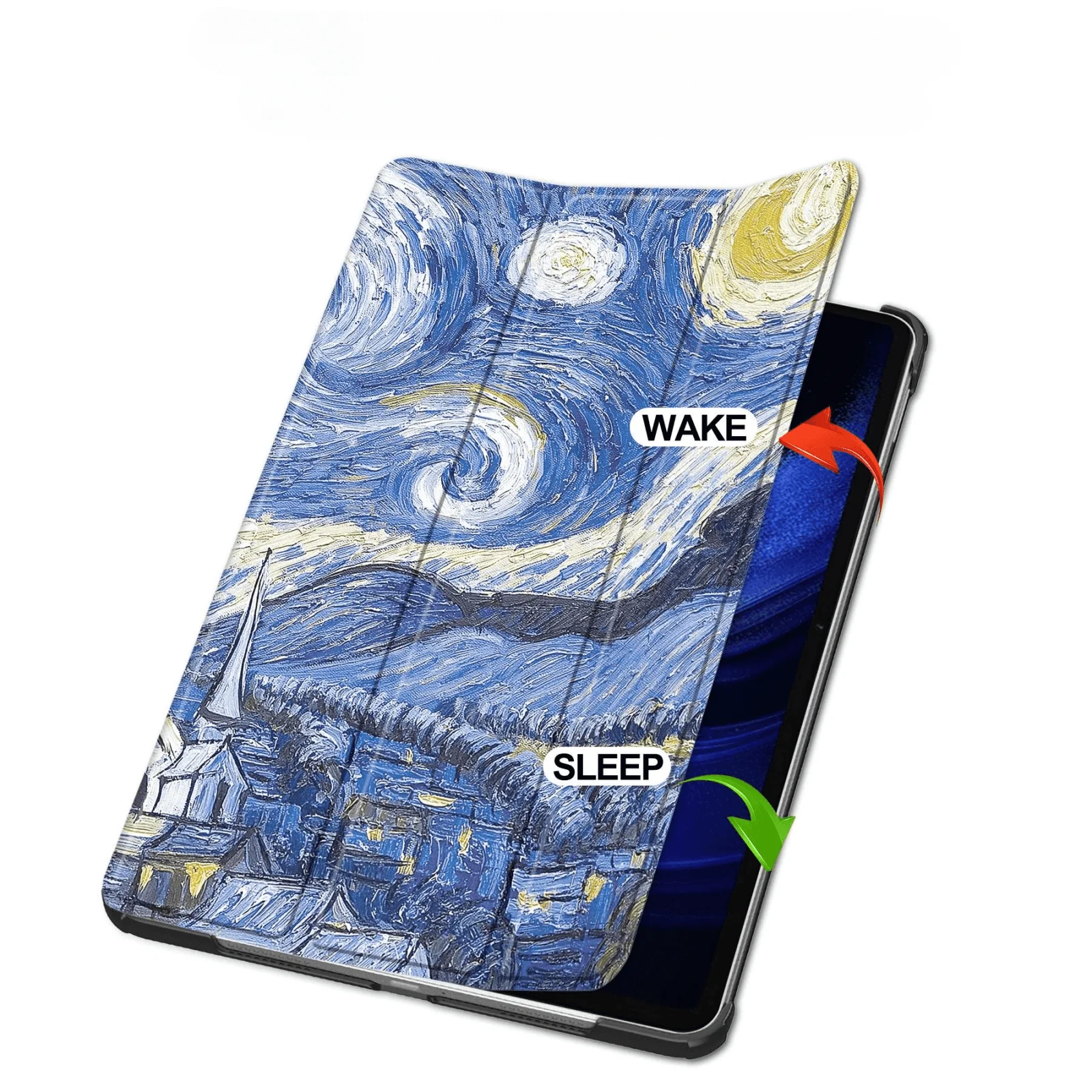 Xiaomi Pad 6 - Tri-fold Smart Case Motiv - Image 15