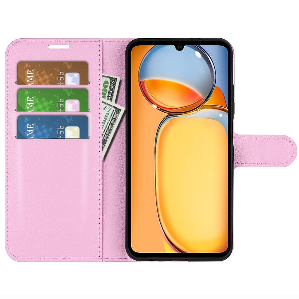 Xiaomi Poco C65 / Redmi 13c - Leder Etui - Image 14