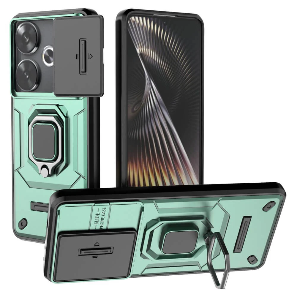Xiaomi Poco F6 - Armor Case mit Kickstand - Image 15