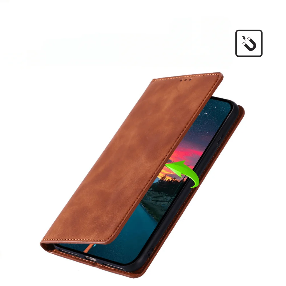 Xiaomi Poco F6 - Business Flip Case Vintage - Image 18
