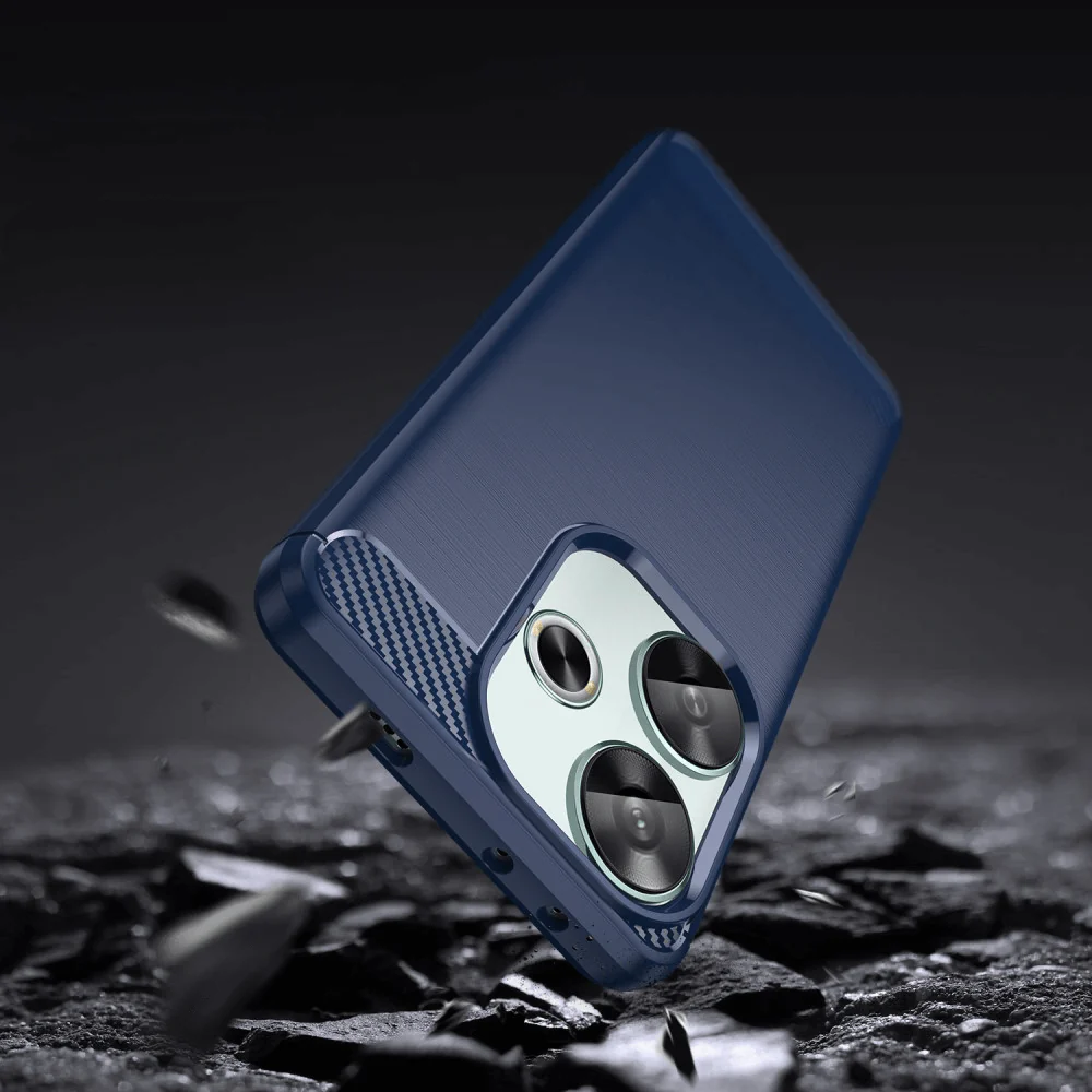 Xiaomi Poco F6 - Metall Carbon Look Hülle - Image 16