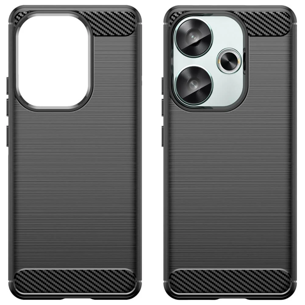 Xiaomi Poco F6 - Metall Carbon Look Hülle - Image 5