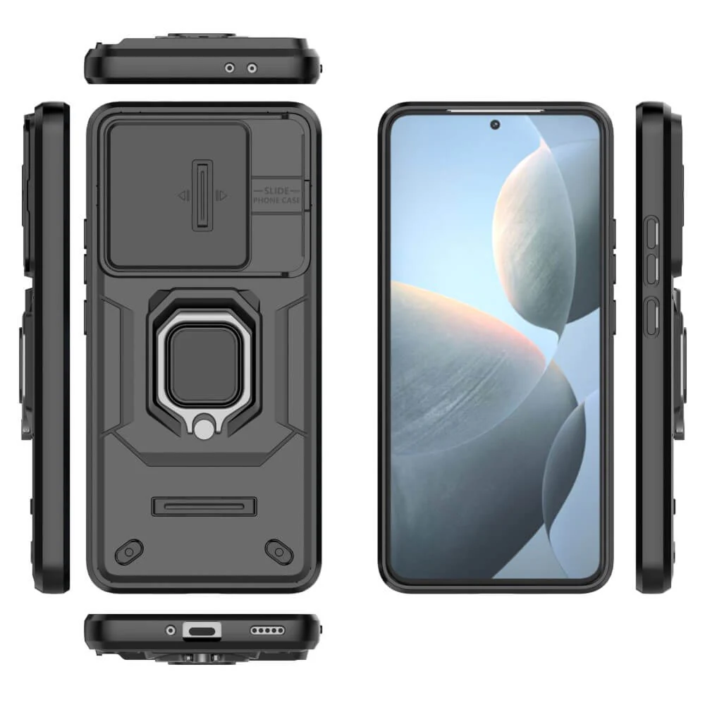 Xiaomi Poco F6 Pro - Armor Case mit Kickstand - Image 4
