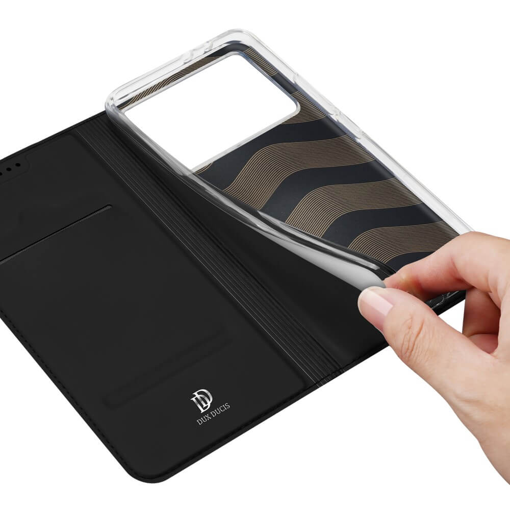 Xiaomi Poco F6 Pro - Dux Ducis Skin Pro Flip Case - Image 4