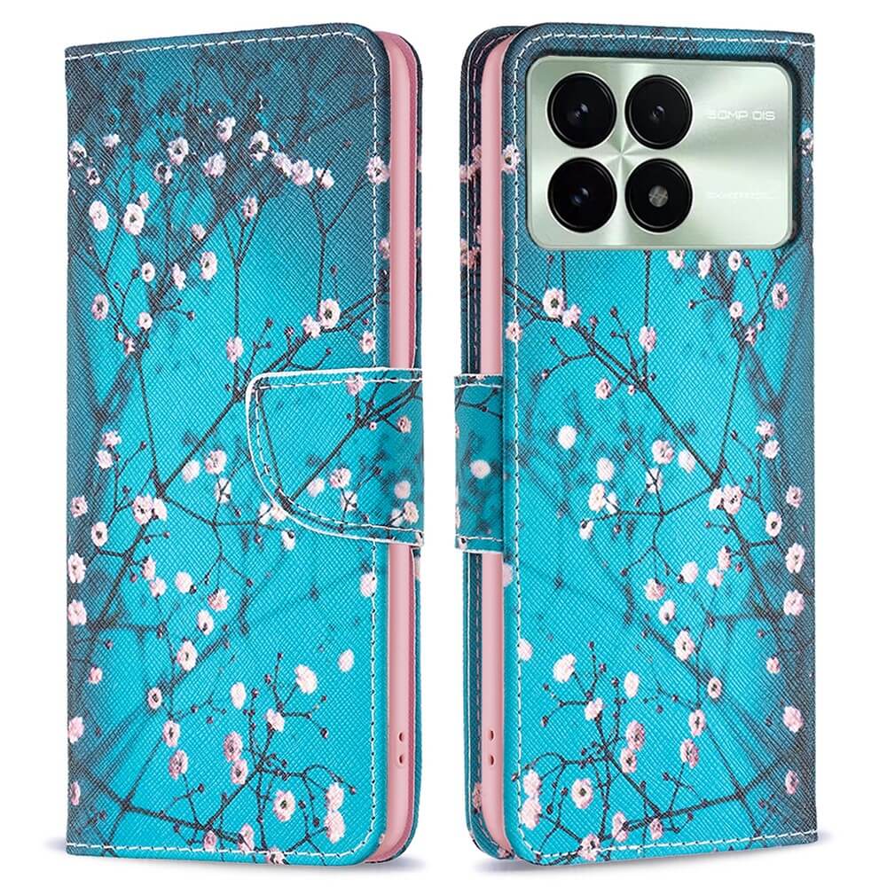 Xiaomi Poco F6 Pro - Kunstleder Etui Hülle mit Motiv - Image 6