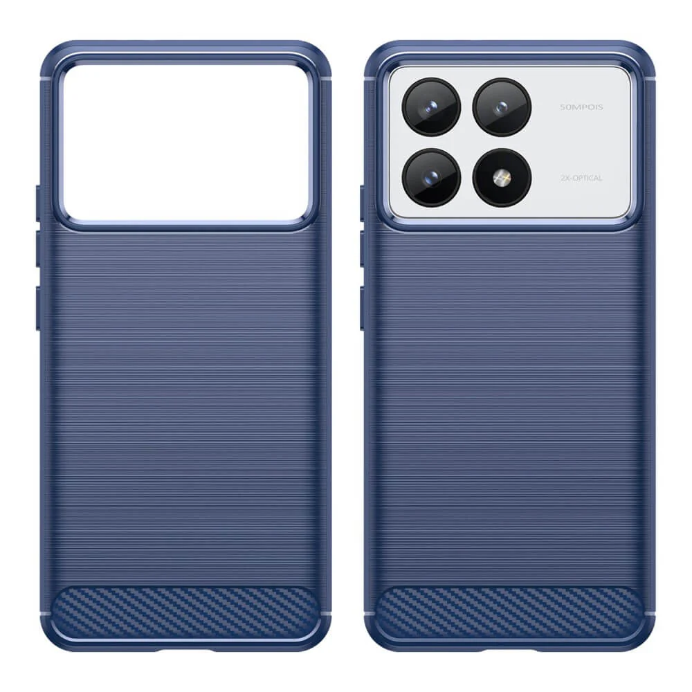 Xiaomi Poco F6 Pro - Metall Carbon Look Hülle - Image 8