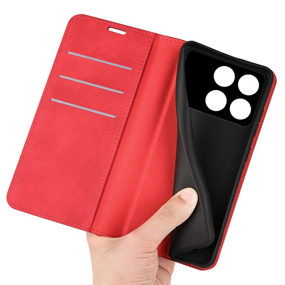Xiaomi Poco F6 Pro - Stand Flip Case Hülle - Image 16