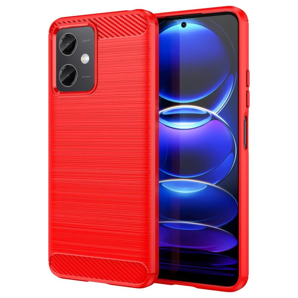 Xiaomi Poco X5 - Metall Carbon Look Hülle