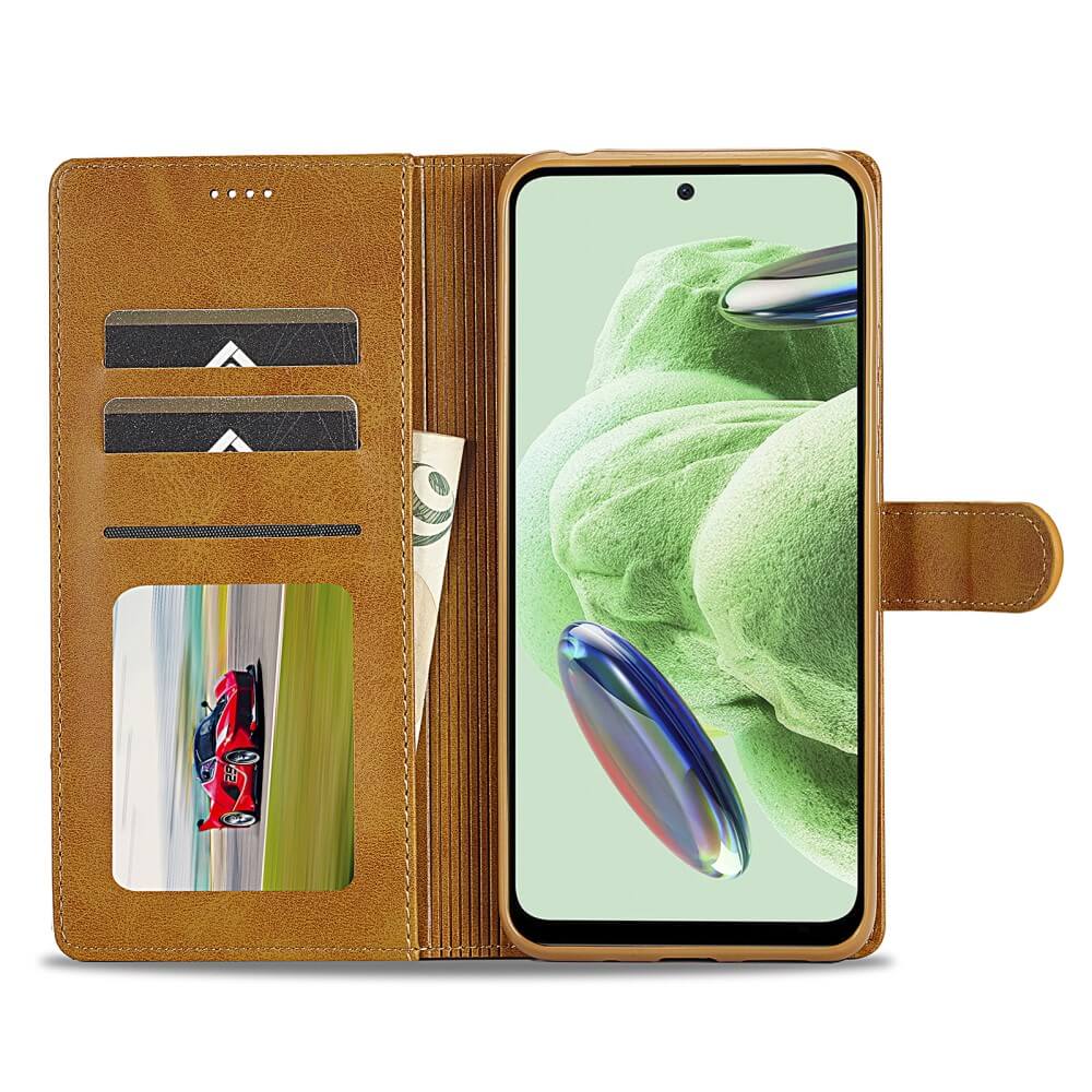 Xiaomi Poco X5 Pro - Lc.imeeke Leder Etui Hülle - Image 16