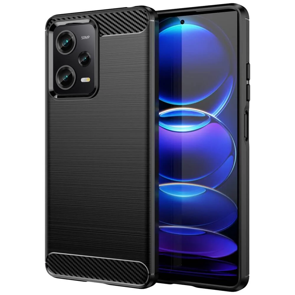 Xiaomi Poco X5 Pro - Metall Carbon Look Hülle