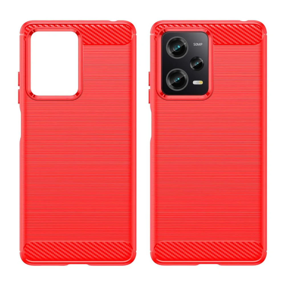 Xiaomi Poco X5 Pro - Metall Carbon Look Hülle - Image 4