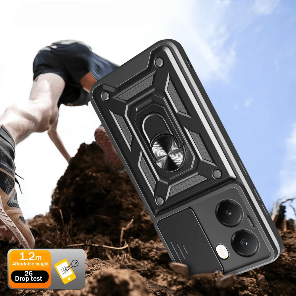Xiaomi Poco X7 Pro - Armor Case mit Kickstand - Image 6