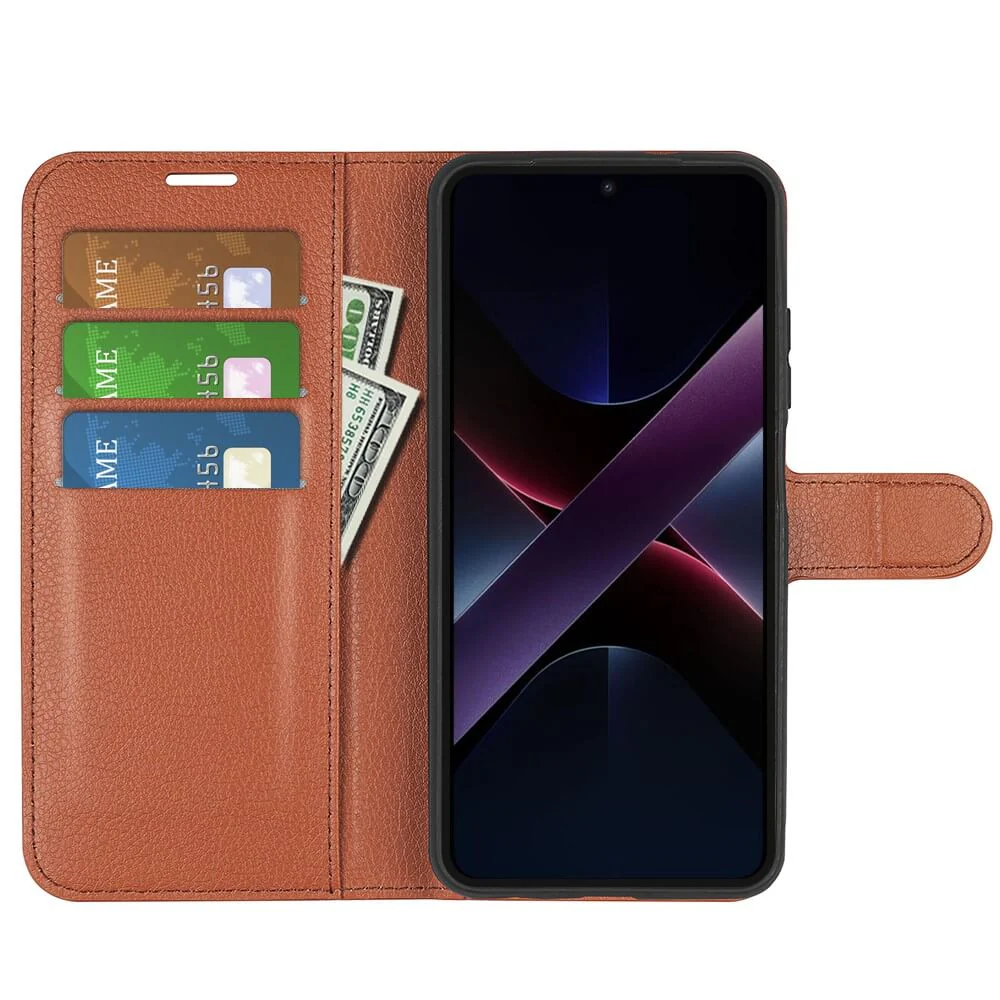 Xiaomi Poco X7 Pro - Leder Etui Hülle - Image 52