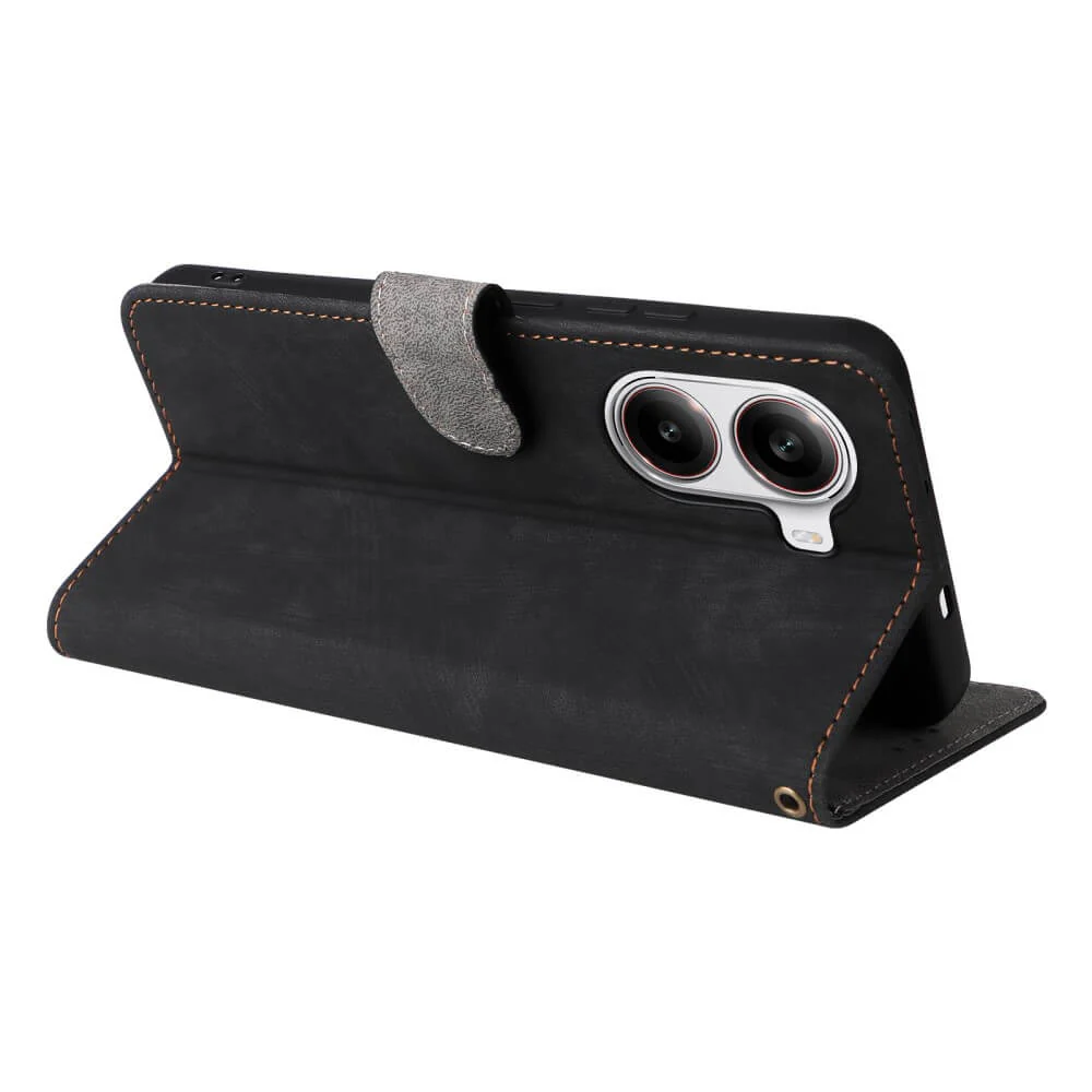 Xiaomi Poco X7 Pro - Ledertasche mit RFID Blocker - Image 28