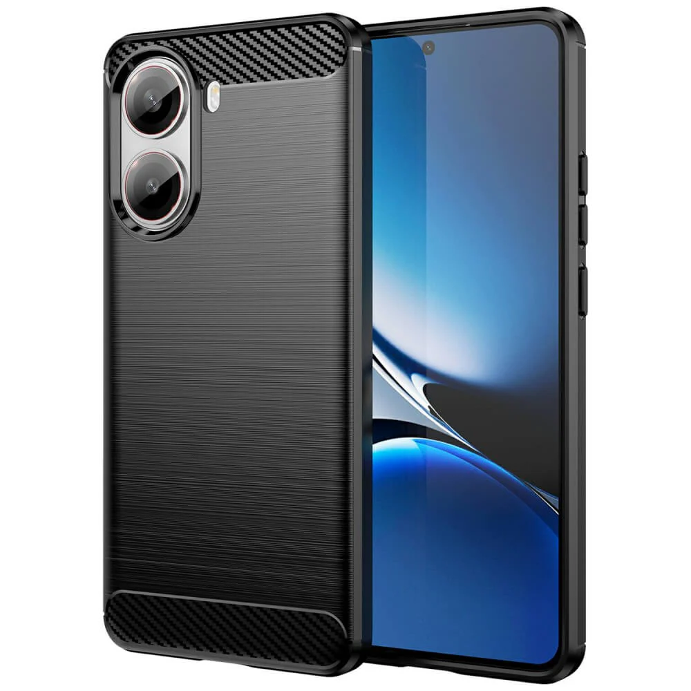 Xiaomi Poco X7 Pro - Metall Carbon Look Hülle