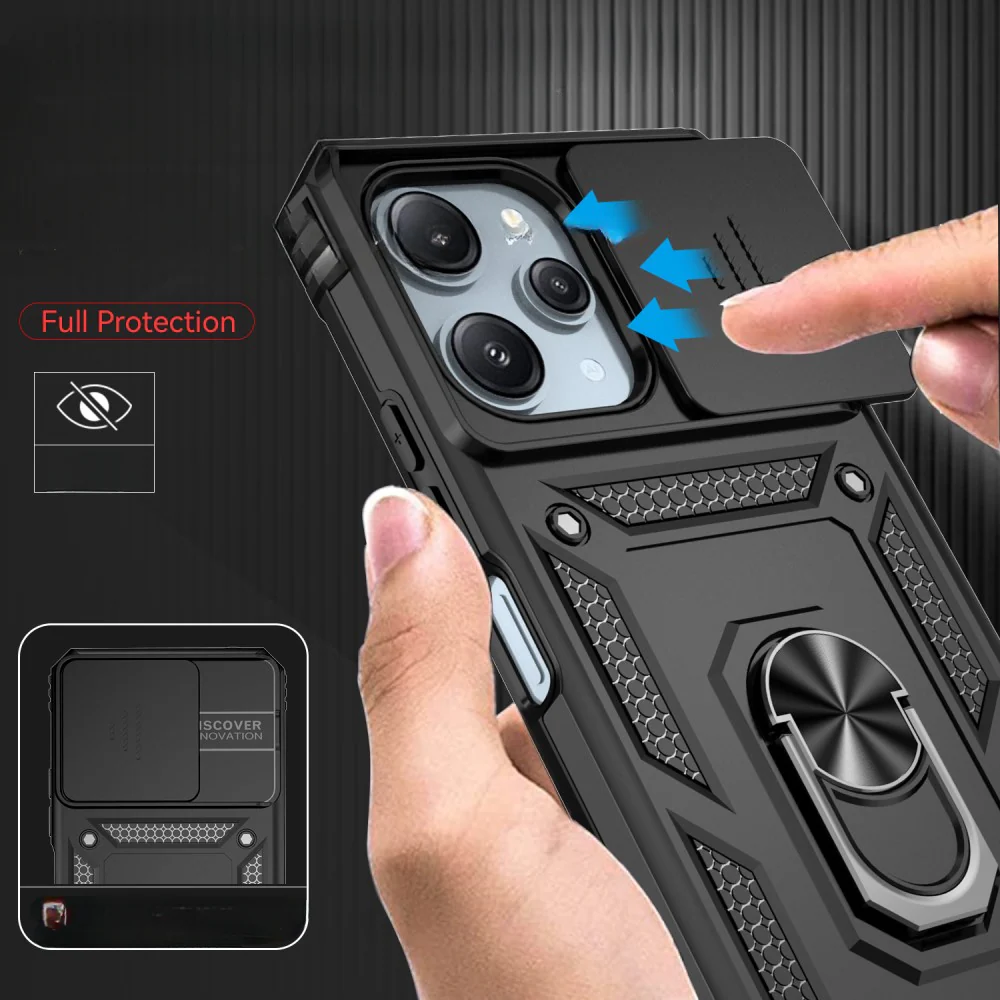 Xiaomi Redmi 12 - Armor Case Mit Kickstand - Image 4