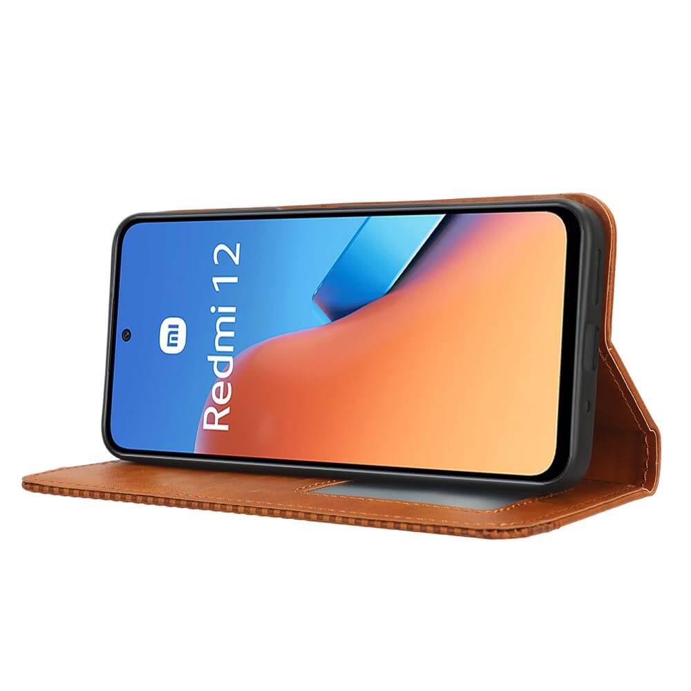 Xiaomi Redmi 12 - Vintage Flip Case Hülle - Image 12