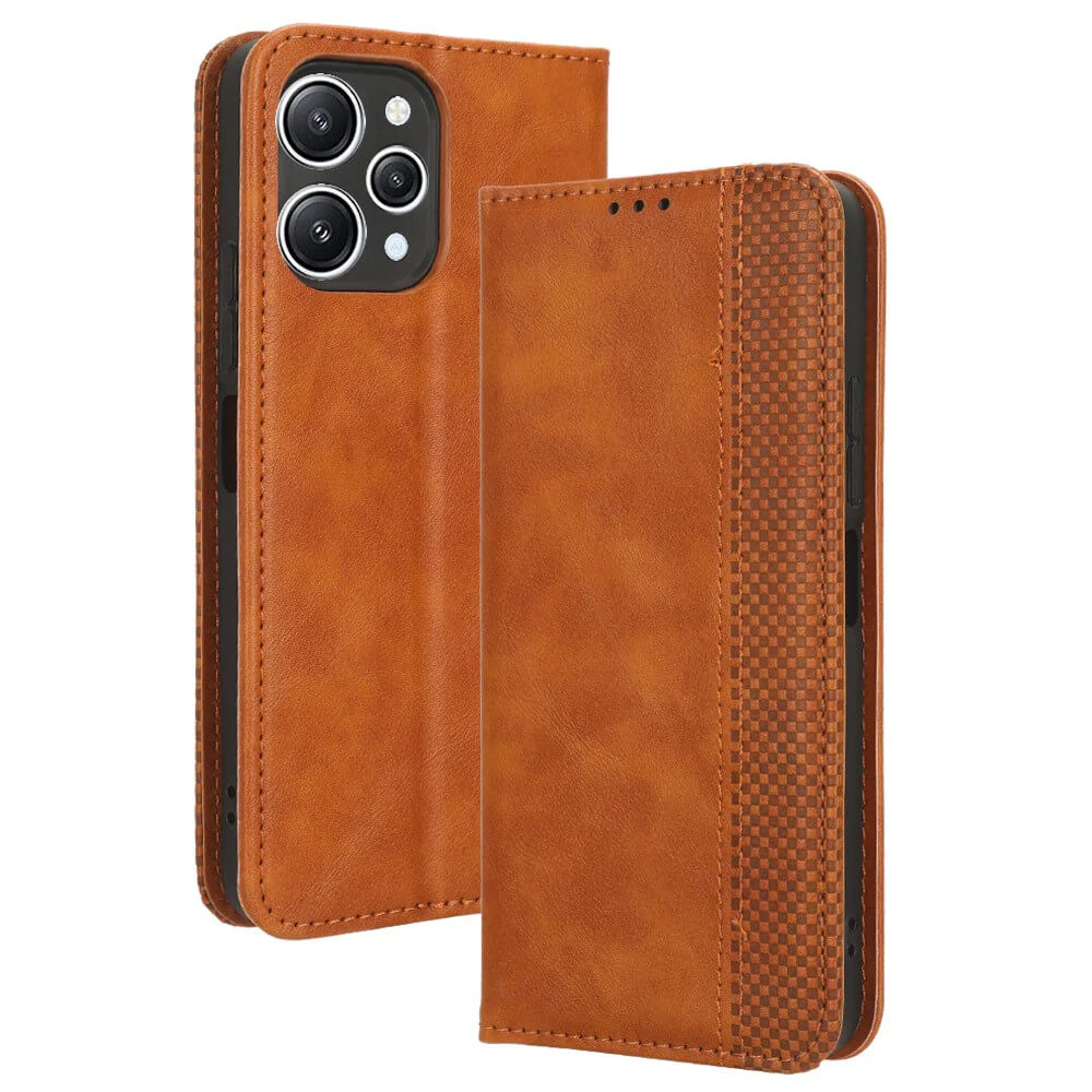 Xiaomi Redmi 12 - Vintage Flip Case Hülle - Image 15