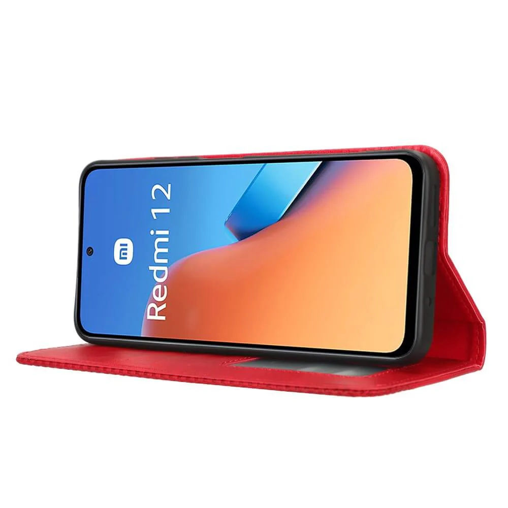 Xiaomi Redmi 12 - Vintage Flip Case Hülle - Image 17