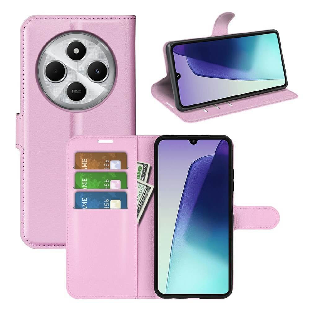 Xiaomi Redmi 14C / Poco C75 - Leder Etui Hülle - Image 19