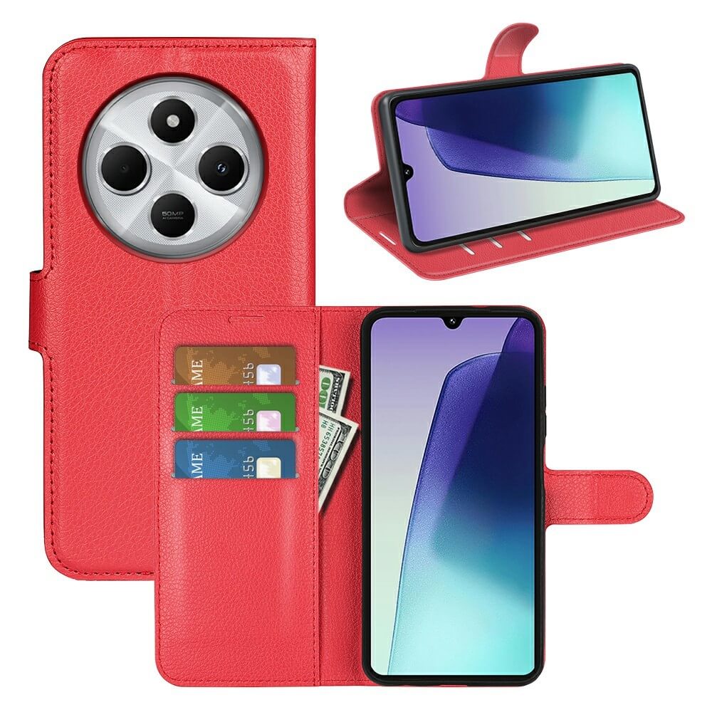 Xiaomi Redmi 14C / Poco C75 - Leder Etui Hülle - Image 26