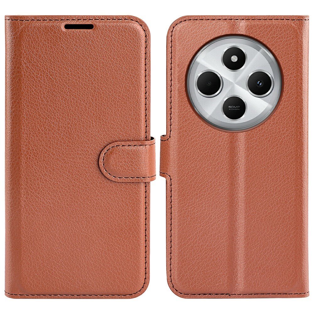 Xiaomi Redmi 14C / Poco C75 - Leder Etui Hülle - Image 58