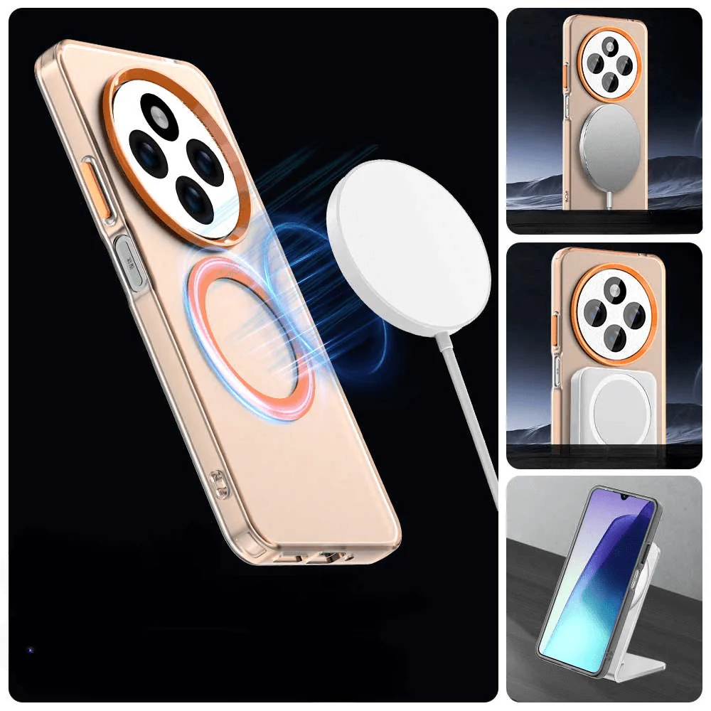 Xiaomi Redmi 14C / Poco C75 - Schützende Acryl-Handyhülle mit Magnet - Image 17