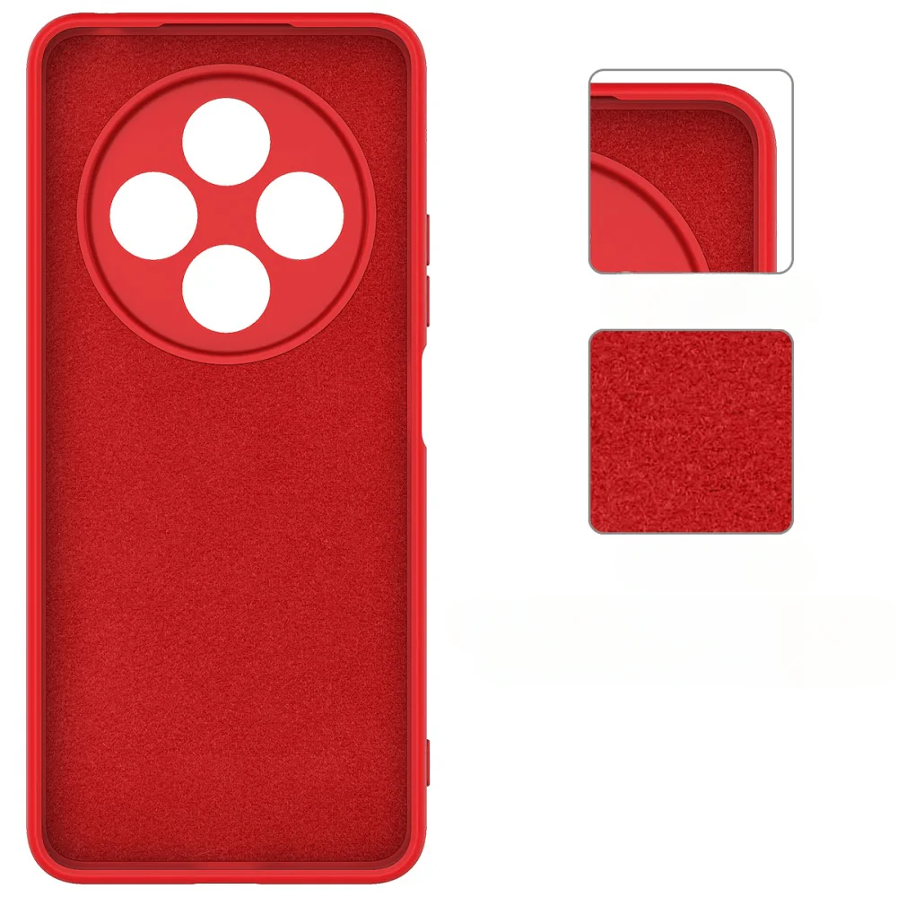 Xiaomi Redmi 14C / Poco C75 - Silikon Gummi Hülle mit Riemen - Image 3