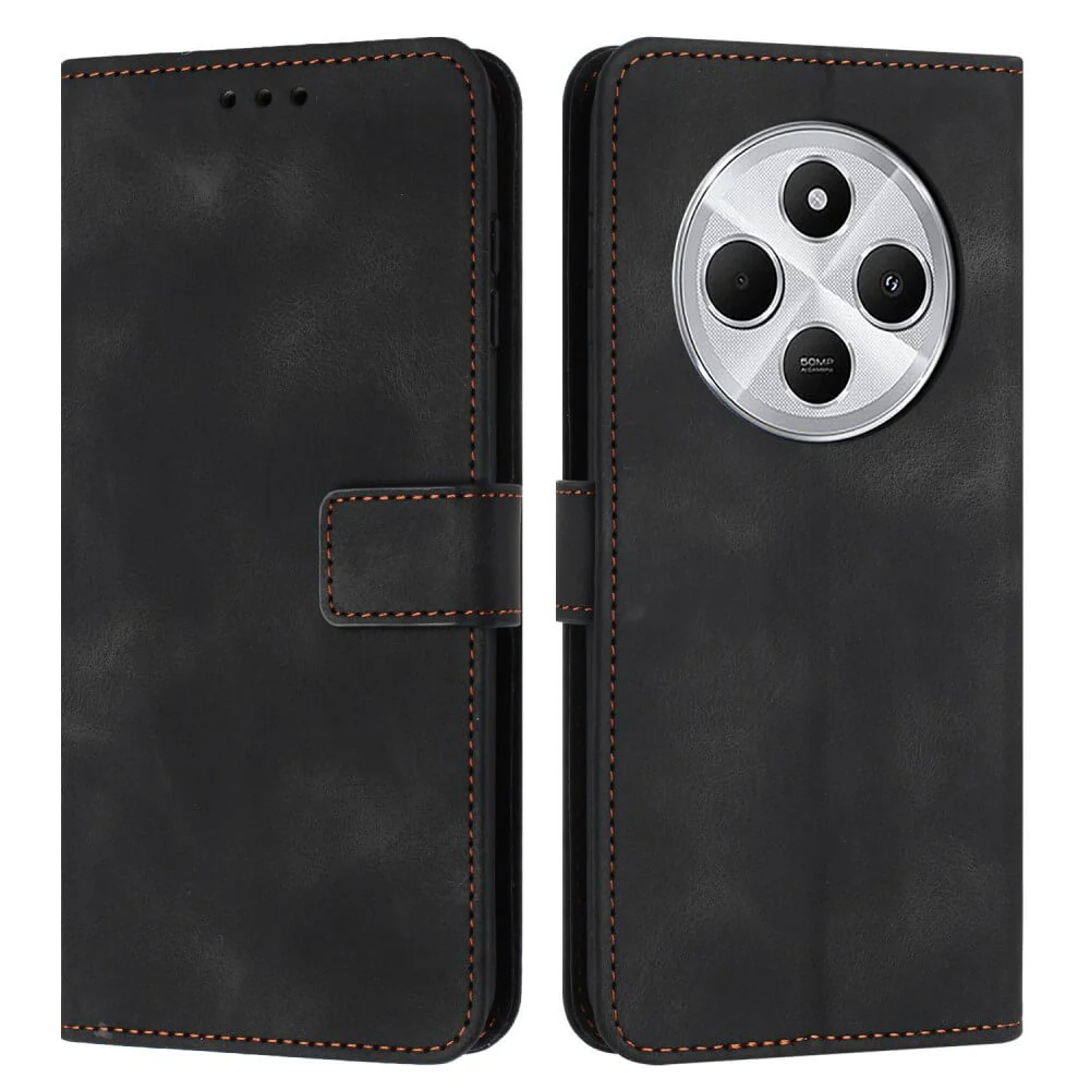 Xiaomi Redmi 14C / Poco C75 – Wildleder Look Etui im Vintage Design - Image 17