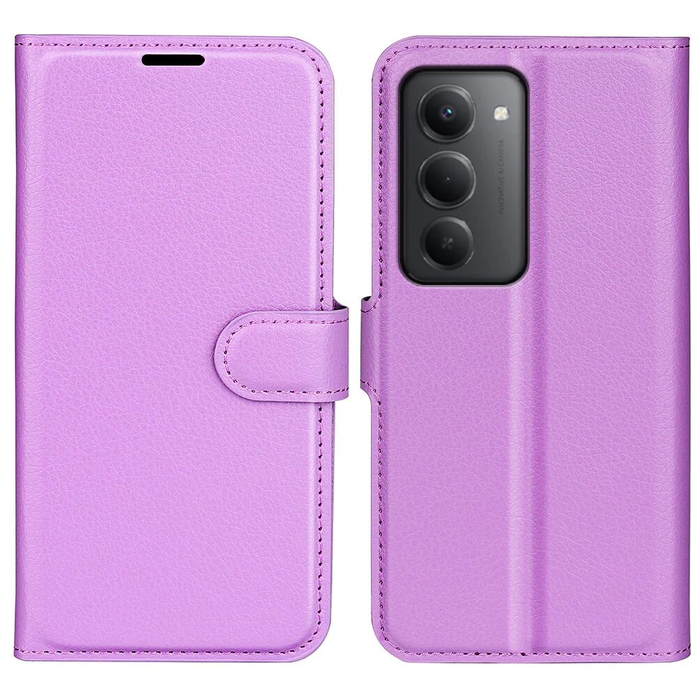 Xiaomi Redmi 15 - Leder Etui Hülle - Image 26