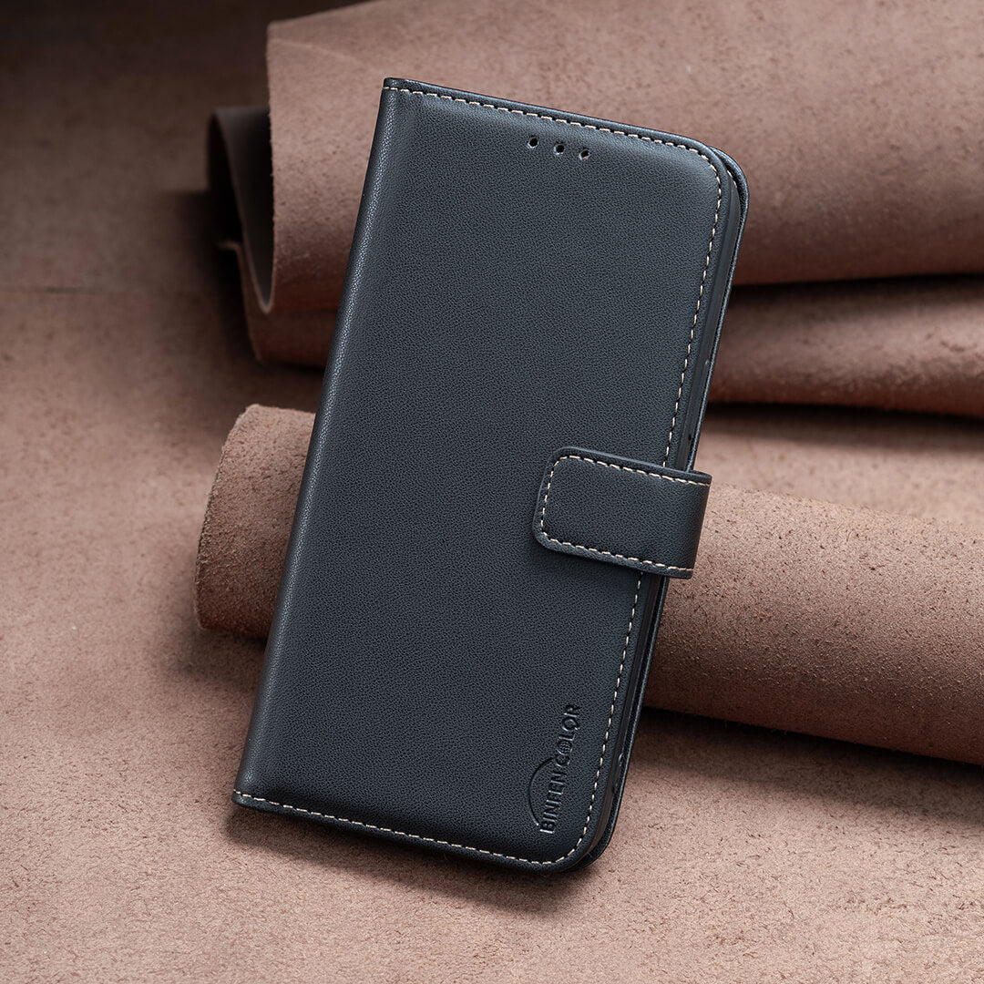 Xiaomi Redmi 15C - BINFEN Leder Etui Hülle mit RFID Blocker - Image 15