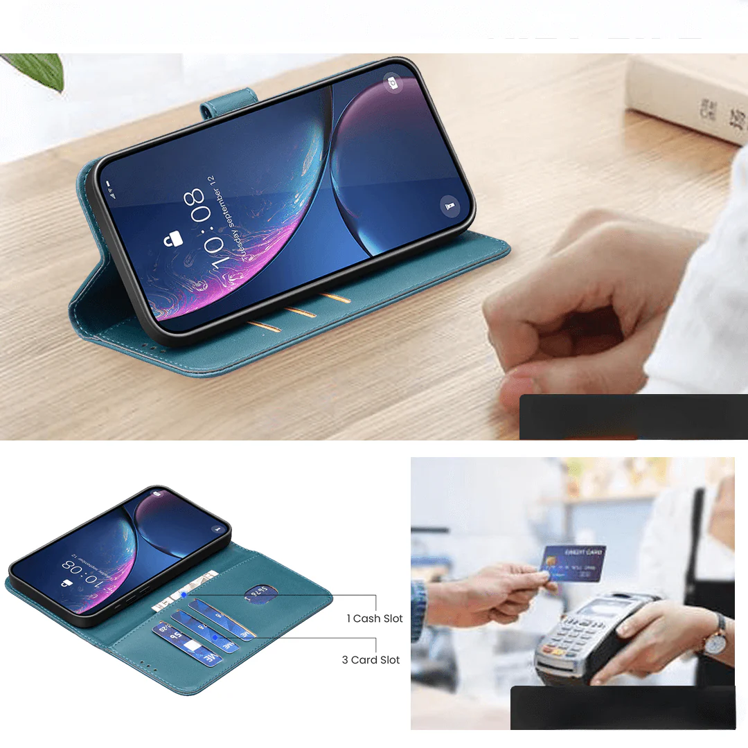 Xiaomi Redmi 15C - BINFEN Leder Etui Hülle mit RFID Blocker - Image 19