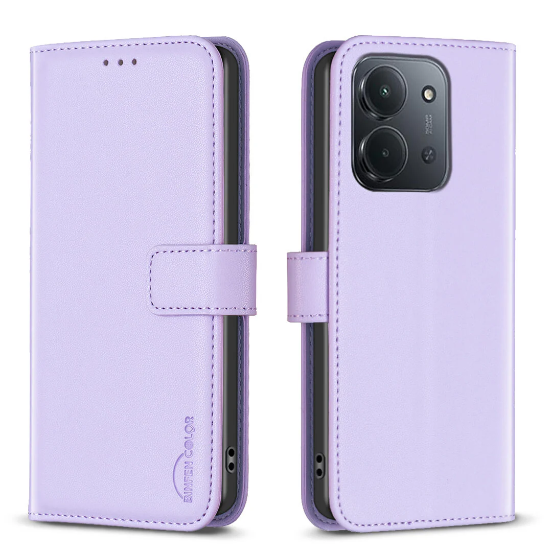Xiaomi Redmi 15C - BINFEN Leder Etui Hülle mit RFID Blocker - Image 25