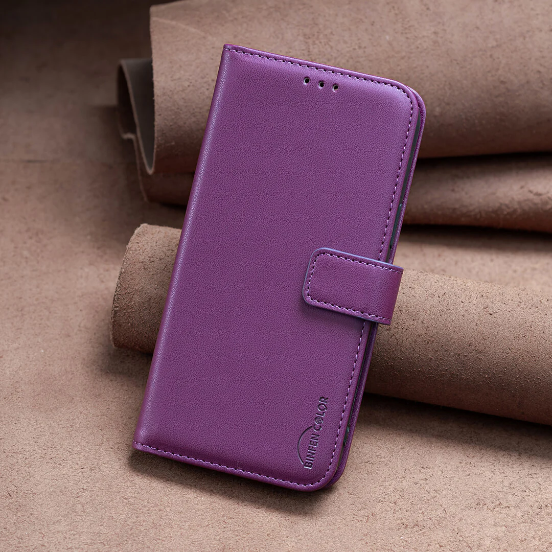 Xiaomi Redmi 15C - BINFEN Leder Etui Hülle mit RFID Blocker - Image 4