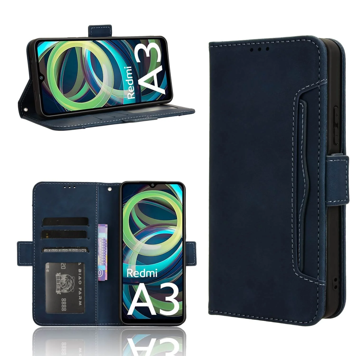 Xiaomi Redmi A3 - Etui viele KartenfÀcher - Image 25