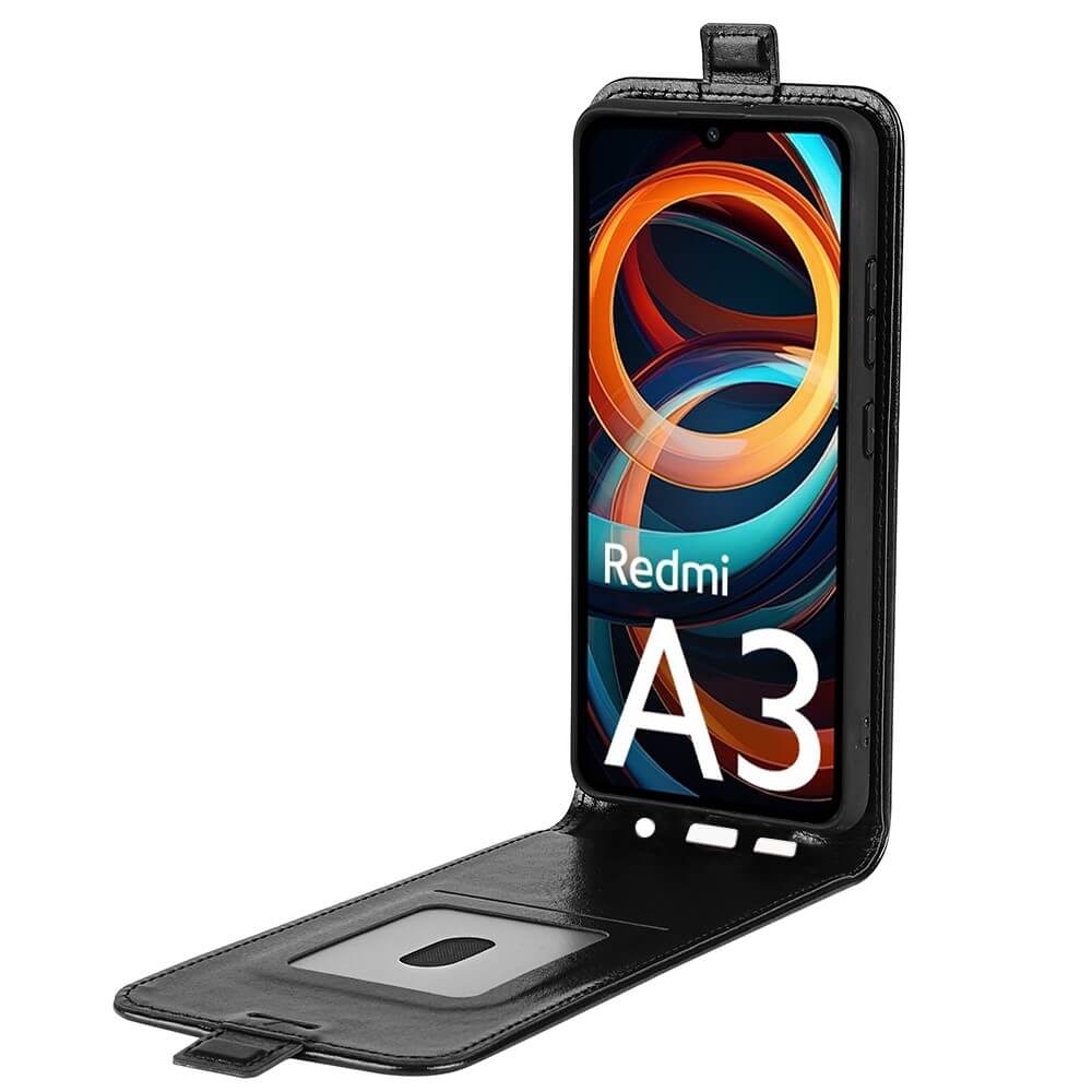 Xiaomi Redmi A3 - Klassisches Flip Case vertikal