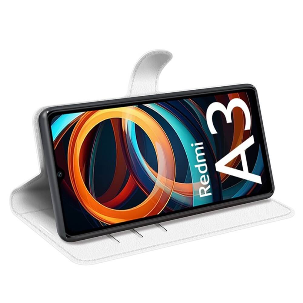 Xiaomi Redmi A3 - Leder Etui Hülle - Image 10